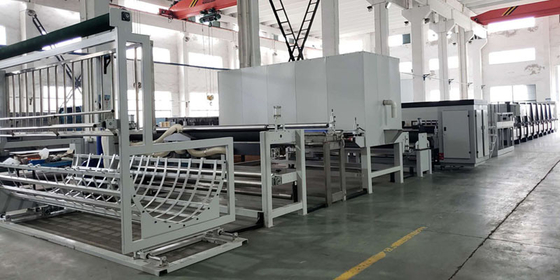Industrial Digital Printing Line 4 Meters Digital Carpet Printing Machine