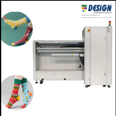 Cotton Socks Printer Line 360 Degree Socks Cotton Fabric Digital Printing Machine